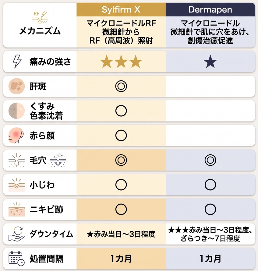 ダーマペンとの違い