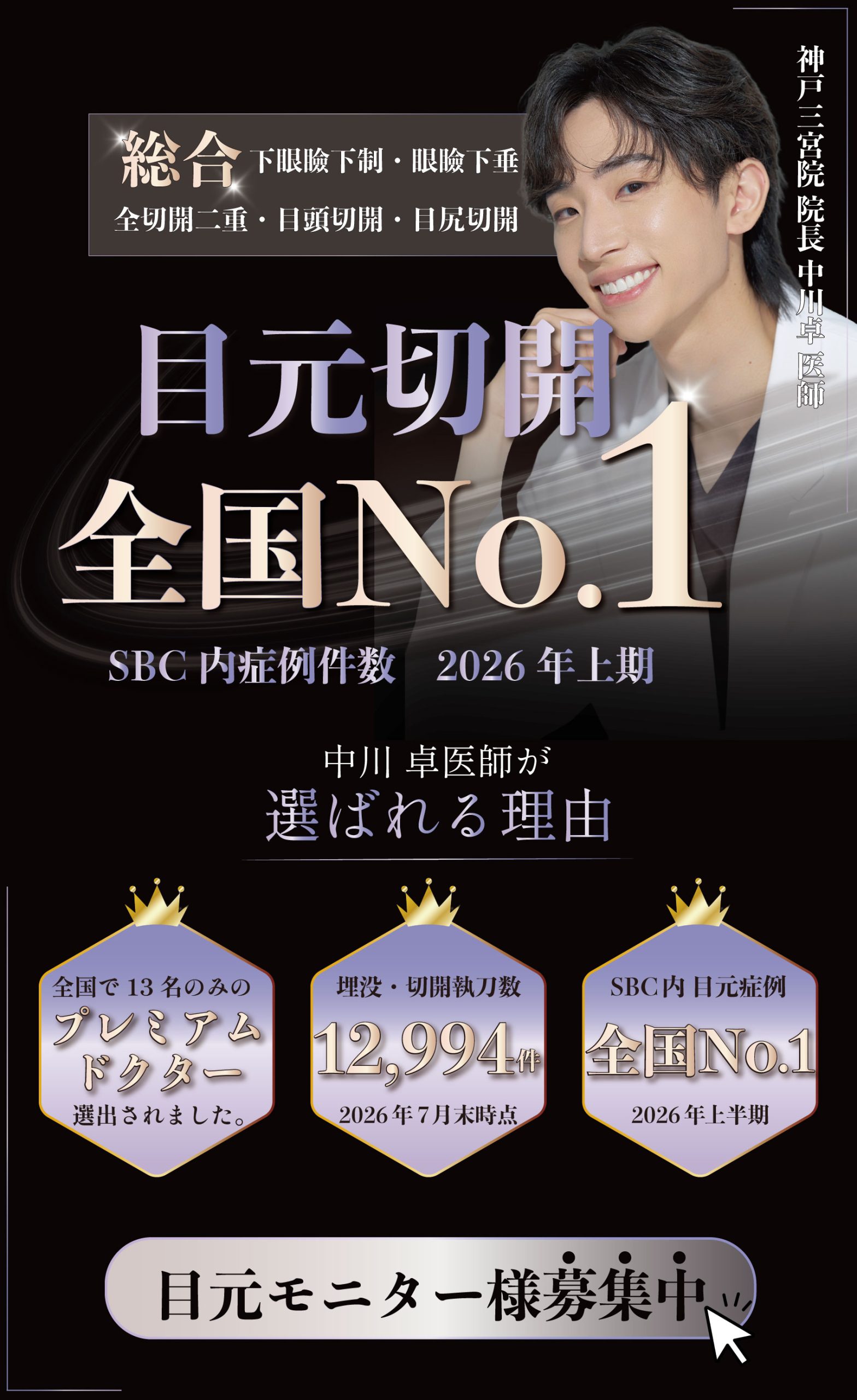 各分野のプロフェッショナルが揃う神戸三宮院！