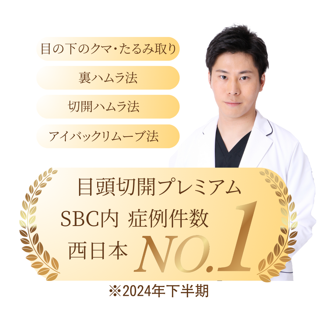目頭切開プレミアム西日本No.1医師