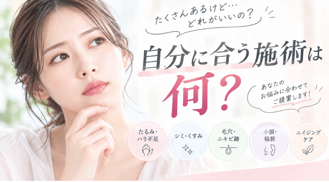 自分にあった治療がわからない…