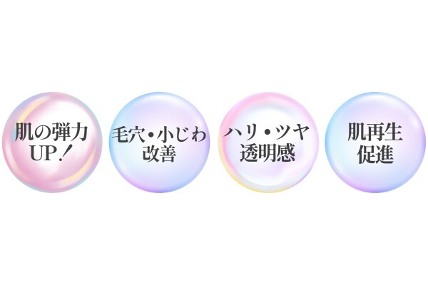 お顔や首、デコルテまで！