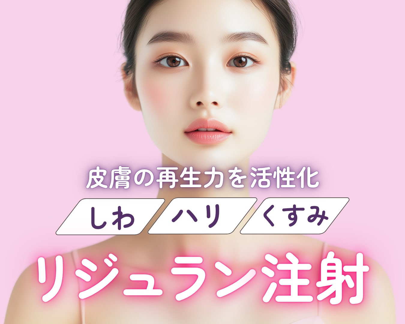 リジュラン注射で、肌のハリと弾力アップ！福島でリジュラン注射を受けるなら湘南美容クリニック郡山院！