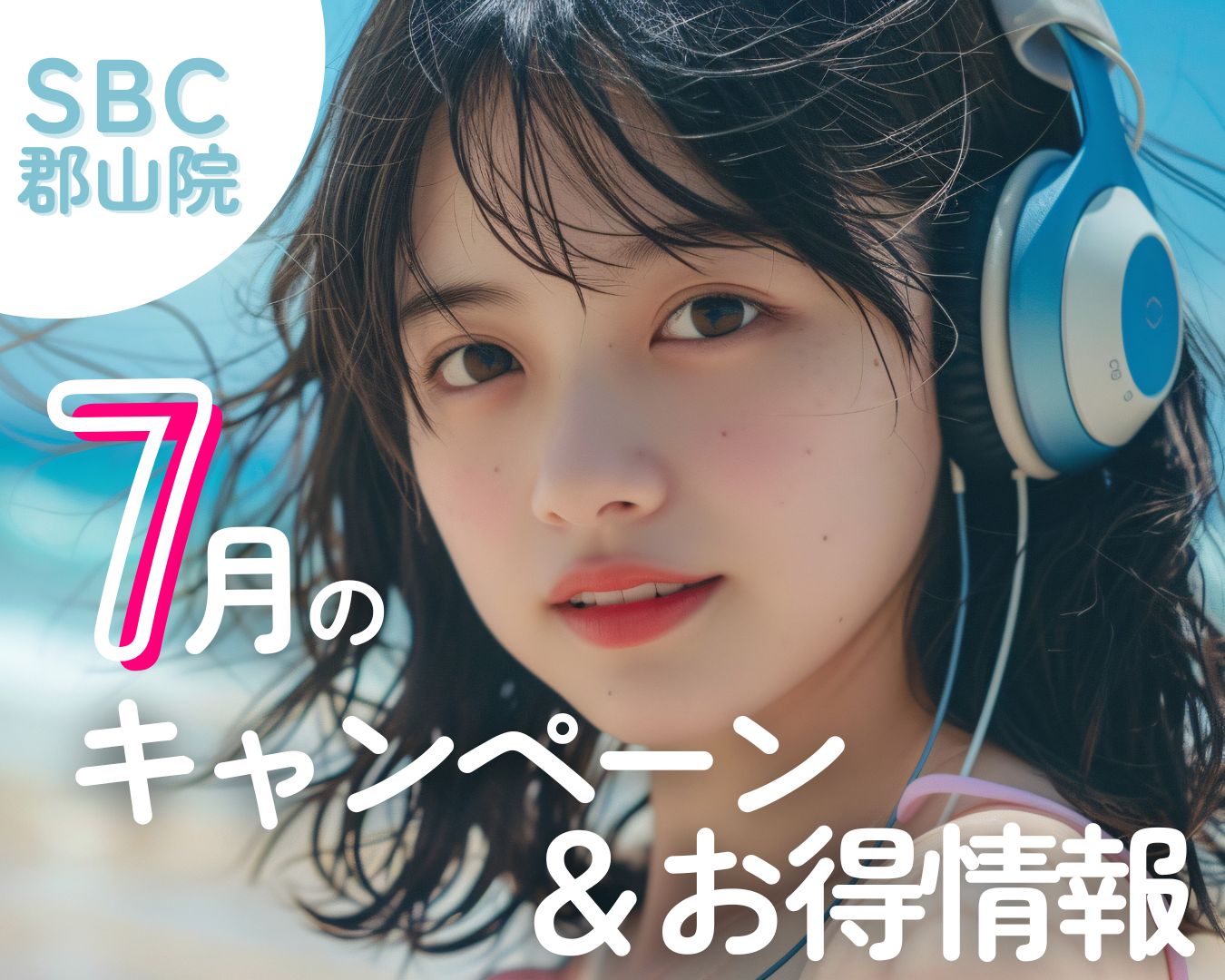 🍉湘南美容クリニック郡山院7月のお得情報🍉