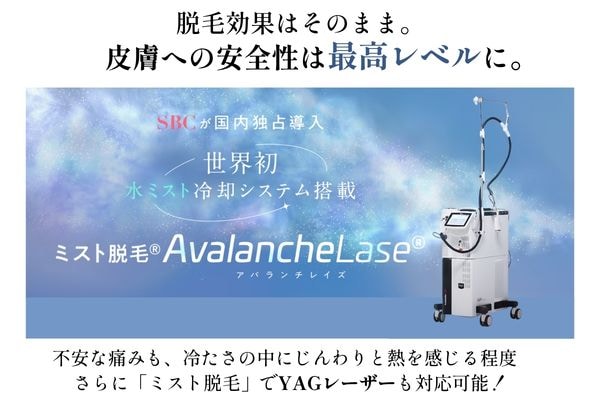 半永久的に毛をなくせる
