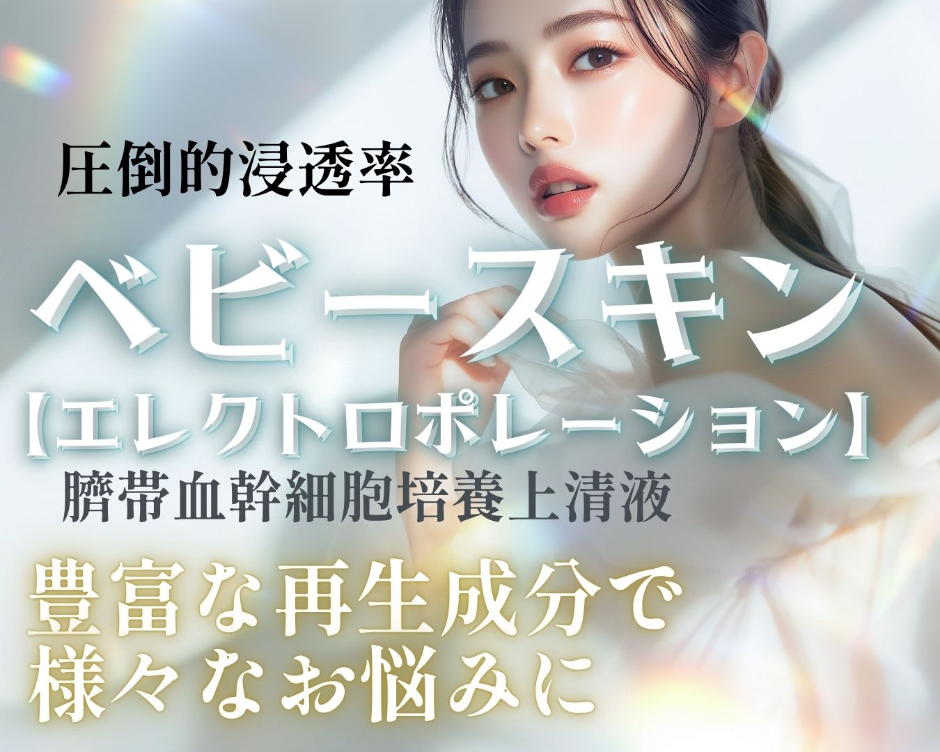 湘南美容クリニック郡山院の【ベビースキン】で肌全般のお悩みを解決🪄