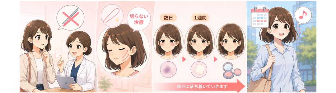 Q：仕事や家事・育児があるので、術後が心配です。<br />

