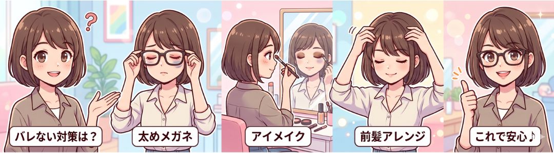 Q. バレないための具体的な対策はありますか？