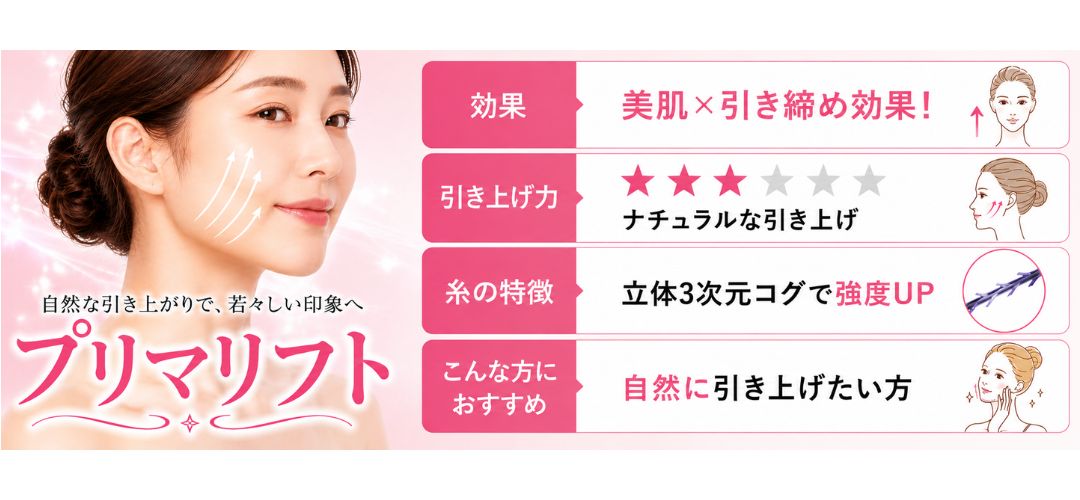 【郡山｜糸リフト①】プリマリフト