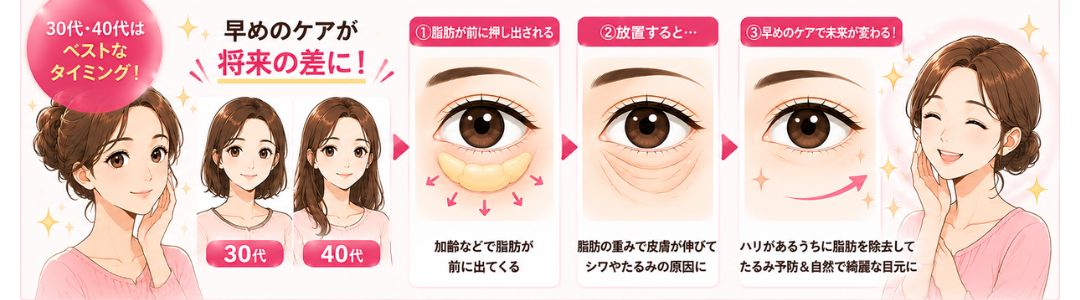Q. 30代・40代で受けるのは早いですか？もっと年齢を重ねてからの方がいいでしょうか？