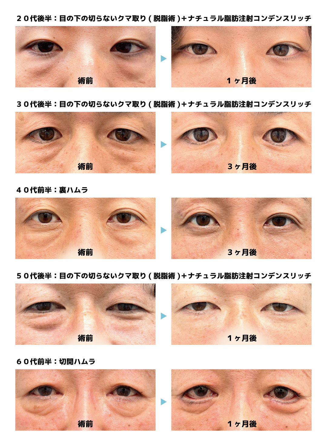 幅広い年代に対応!