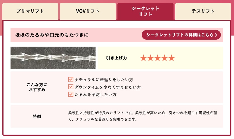 シークレットリフト