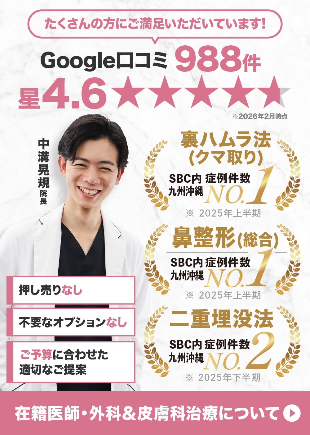 あなたの美容のかかりつけ医に