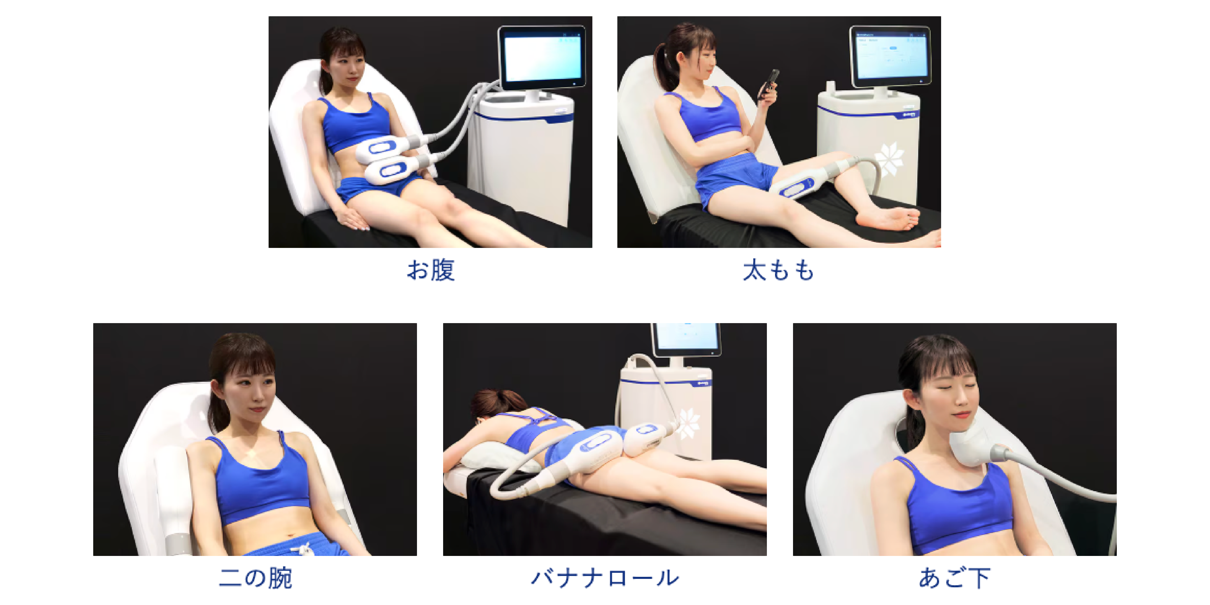 機械をつけるだけで部分痩せが叶う痩身治療