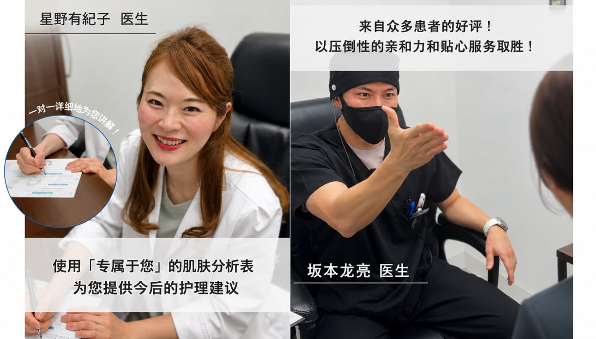 专业医生，为您的肌肤困扰提供针对性方案！