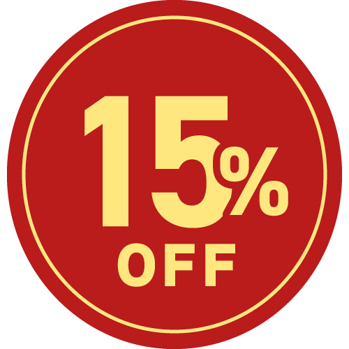 15%OFF