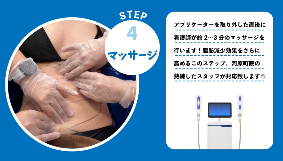 術後のマッサージ
