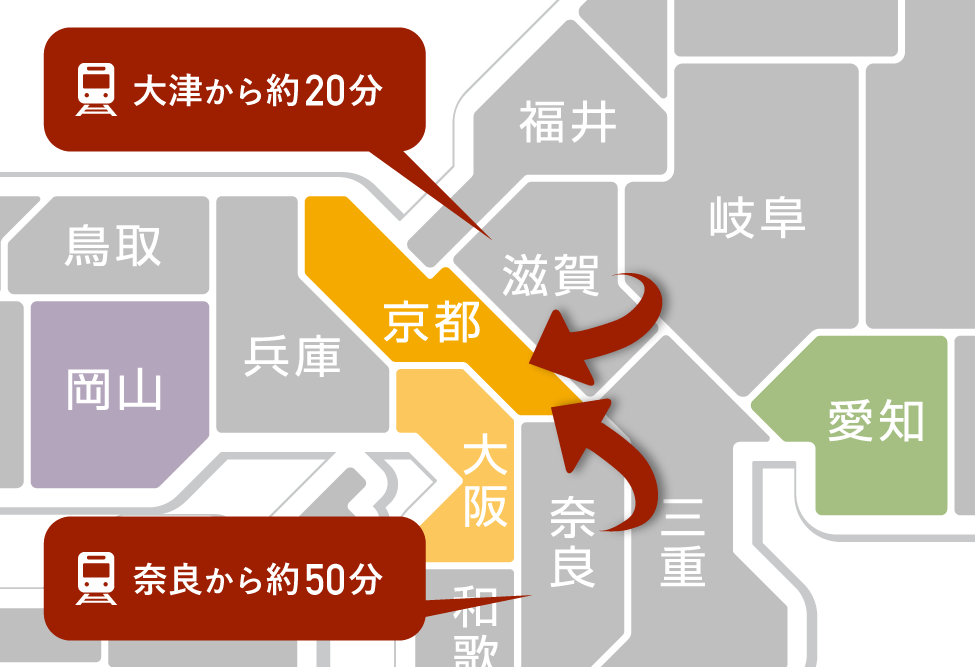 近畿・北陸エリアから最も近い、オンダリフト導入院です
