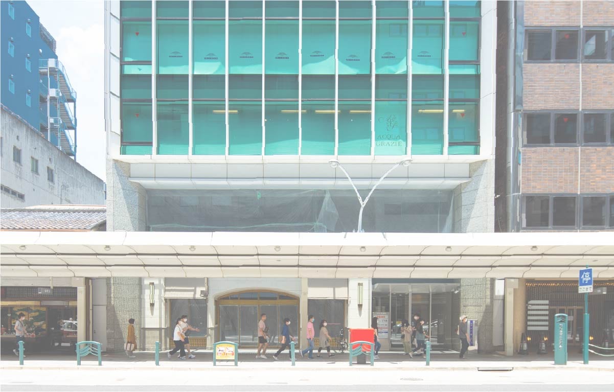 地下直結徒歩8分！大阪や滋賀からも通いやすい好立地