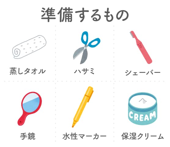 SBC推奨！正しいシェービング方法