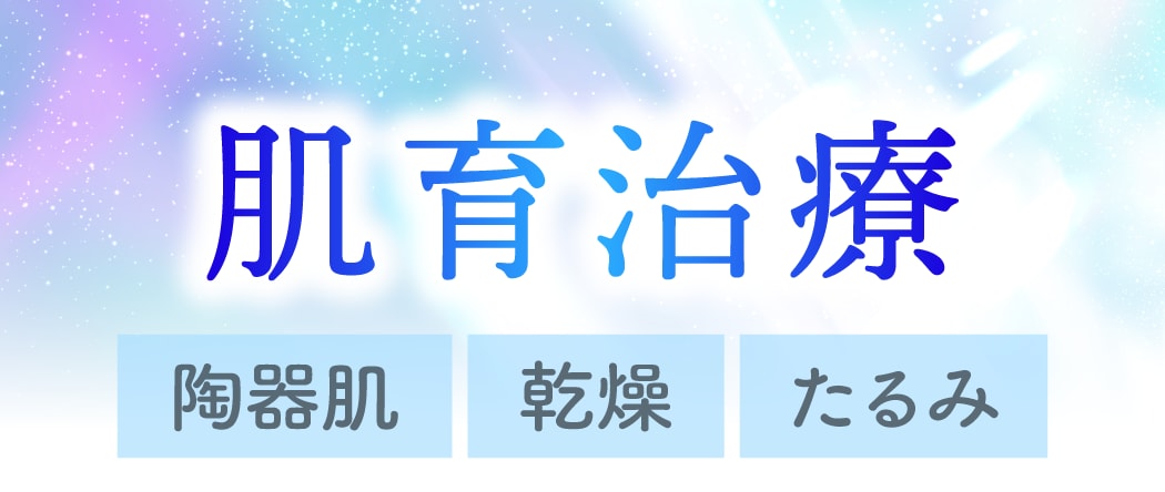 「肌質」そのものを良くしたい（肌育）