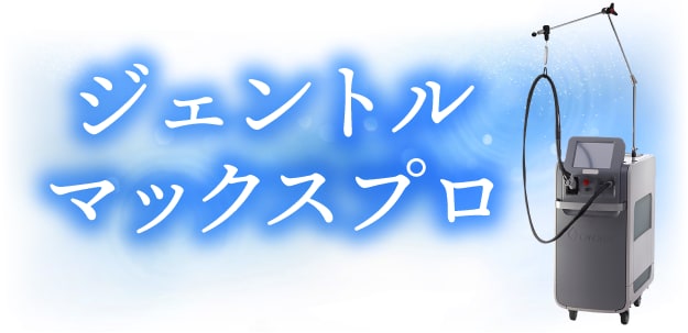 【幅広い毛質に】2波長を搭載！<br />
「ジェントルマックスプロ」