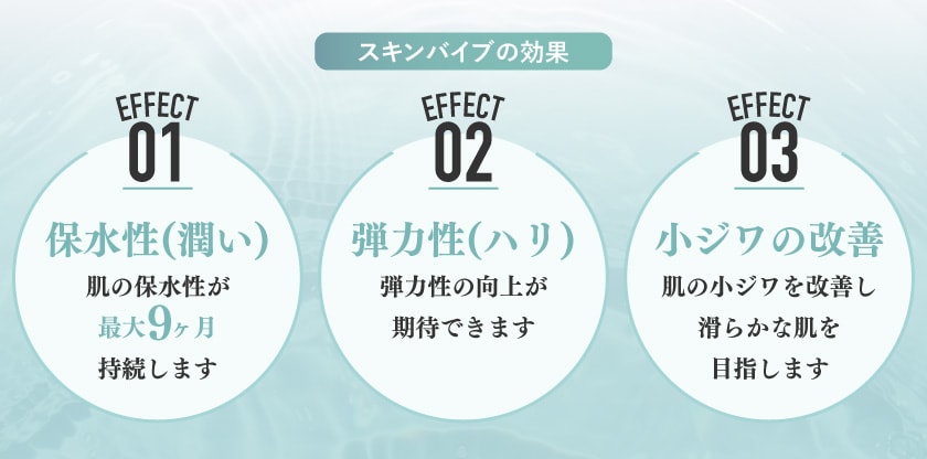 肌質改善に《スキンバイブ》がおすすめな理由