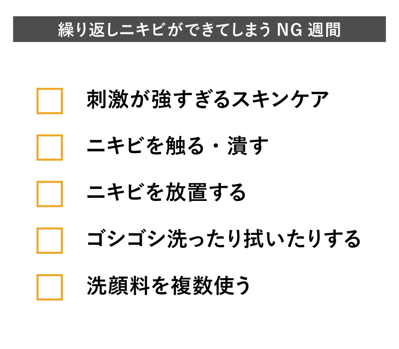 誤ったケアをやめよう