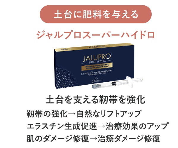 【ジャルプロスーパーハイドロ】で肌の土台に「肥料」を与える
