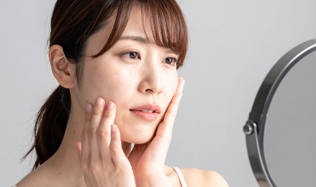 加齢による「脂肪の下垂」と「支持組織の緩み」が本当の原因