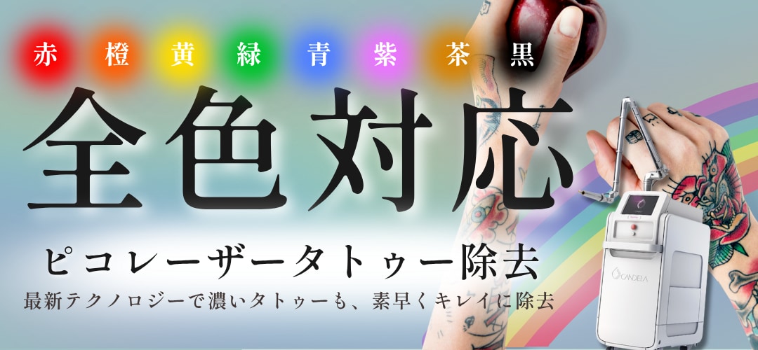 従来のタトゥー除去との違い