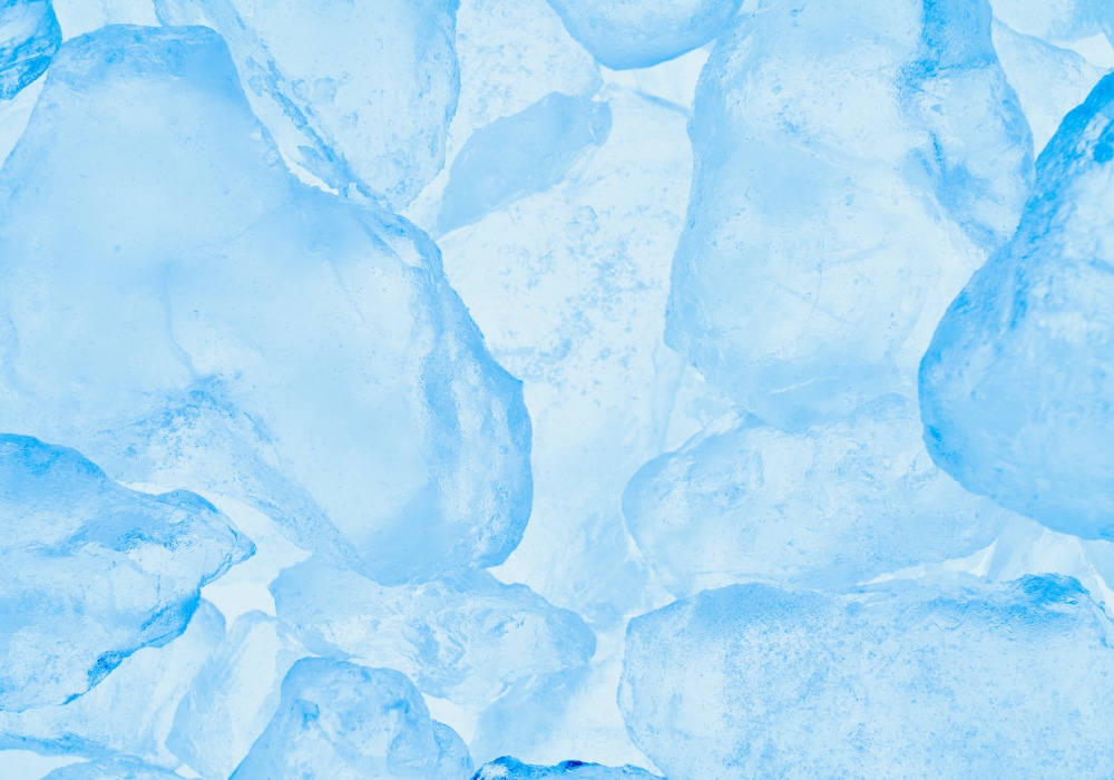 ガス冷却機能により、肌を保護