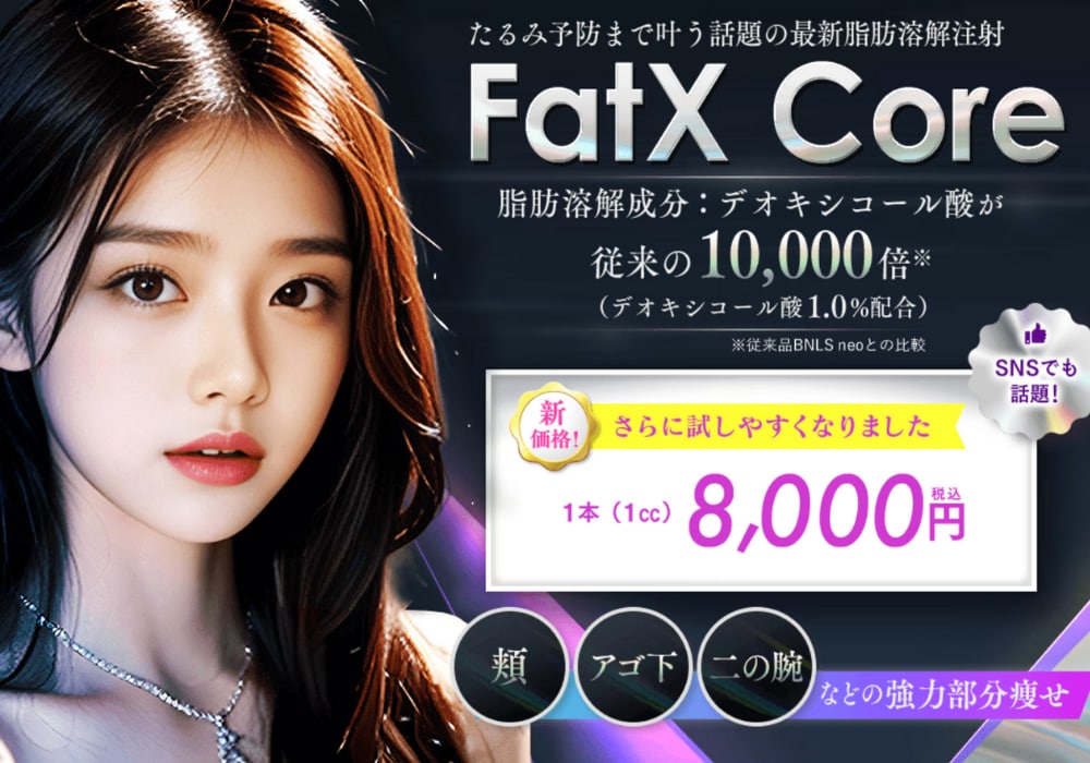脂肪溶解注射（FatX core）