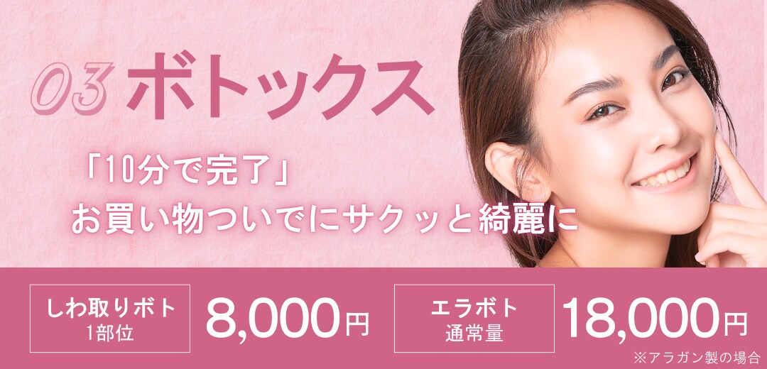 03. ボトックス注射（シワ・小顔）