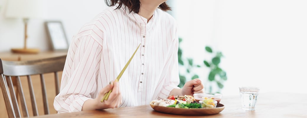 バランスの取れた食生活