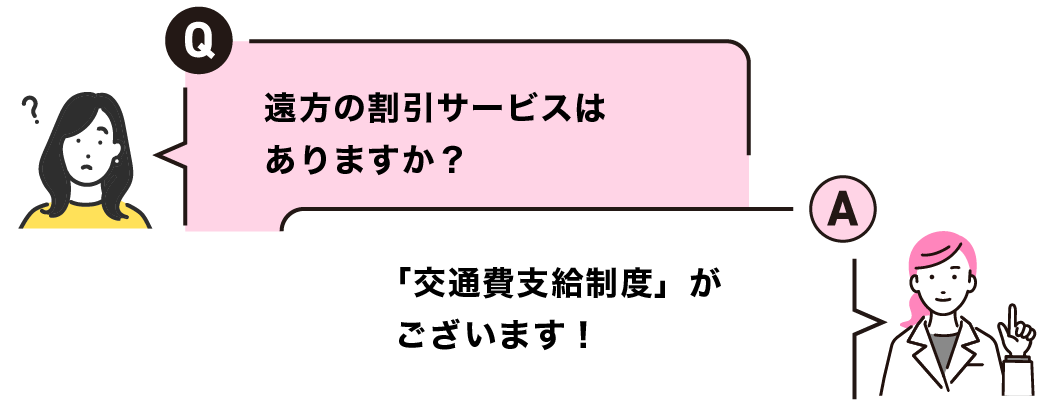 遠方の割引サービスはありますか？