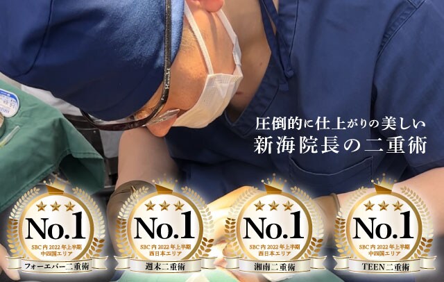 長野で二重整形といえばデザインを徹底的にこだわる年間症例実績1,100件越えの長野院で決まり!