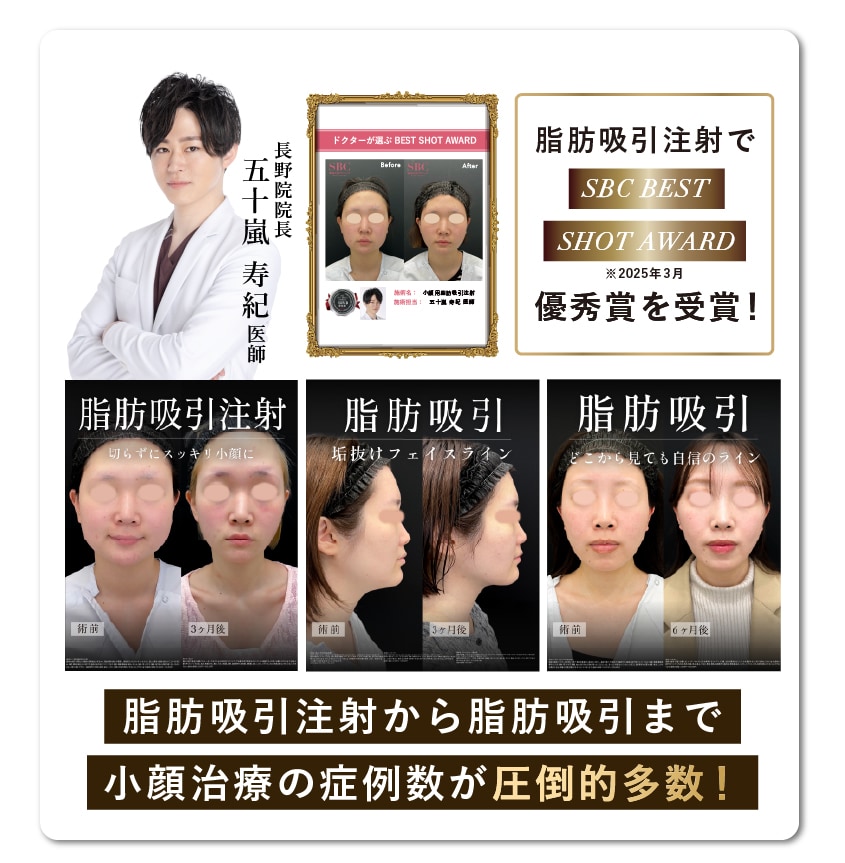 実績と経験豊富な医師にお任せください