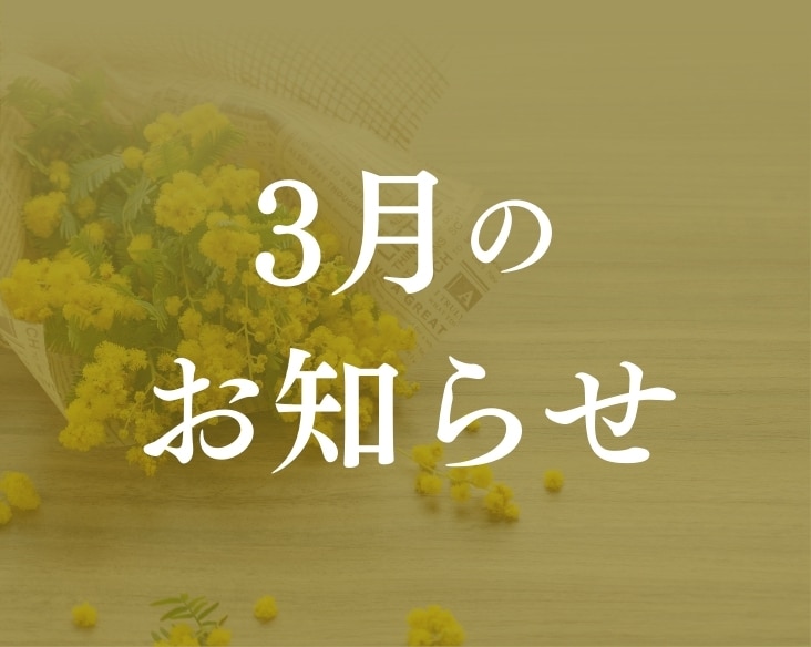 春休みはお得に施術を受ける方法が満載！
