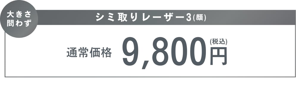 シミ取りレーザー3(通常価格)