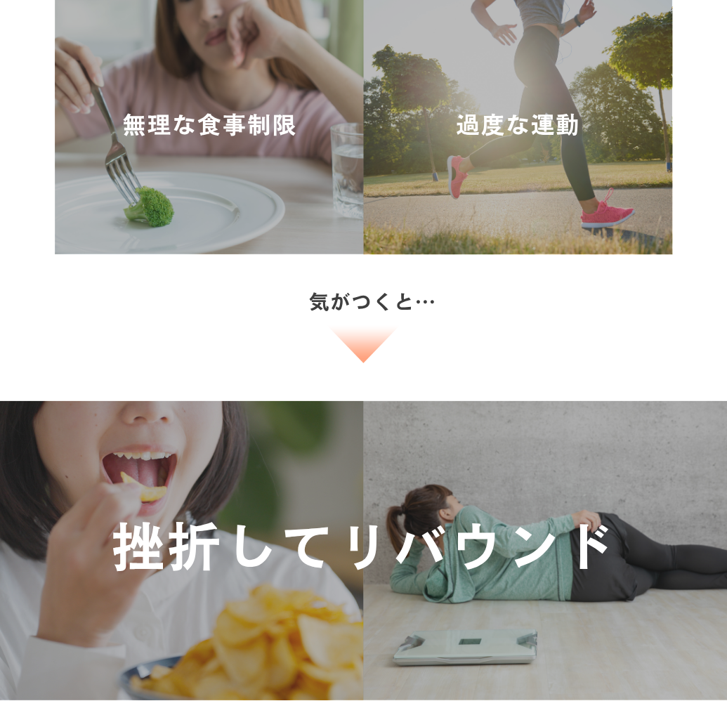 ダイエットが進まない原因は様々