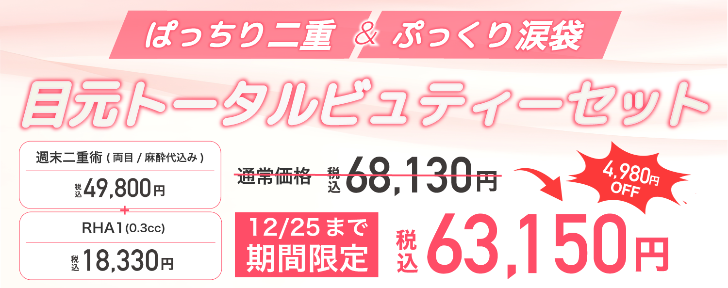 目元トータルビューティーセット