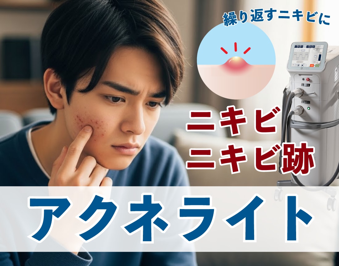 セルフケアではなかなか追いつかないニキビに