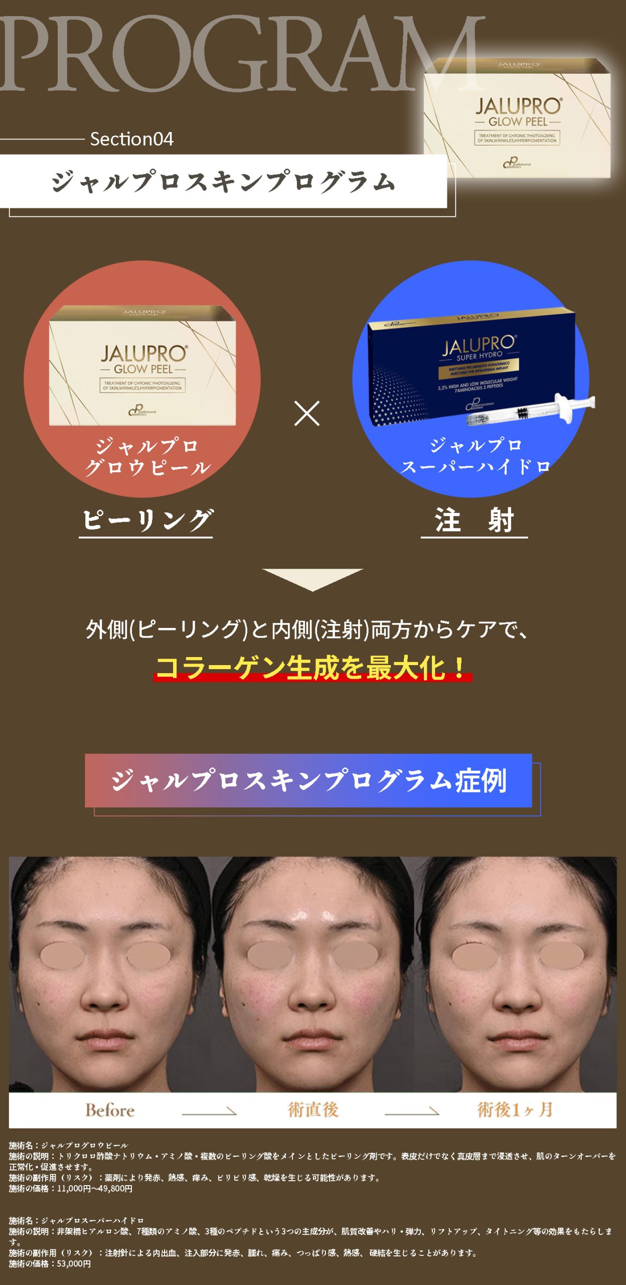 外側と内側からの全方位ケアで、かつてない自信を。