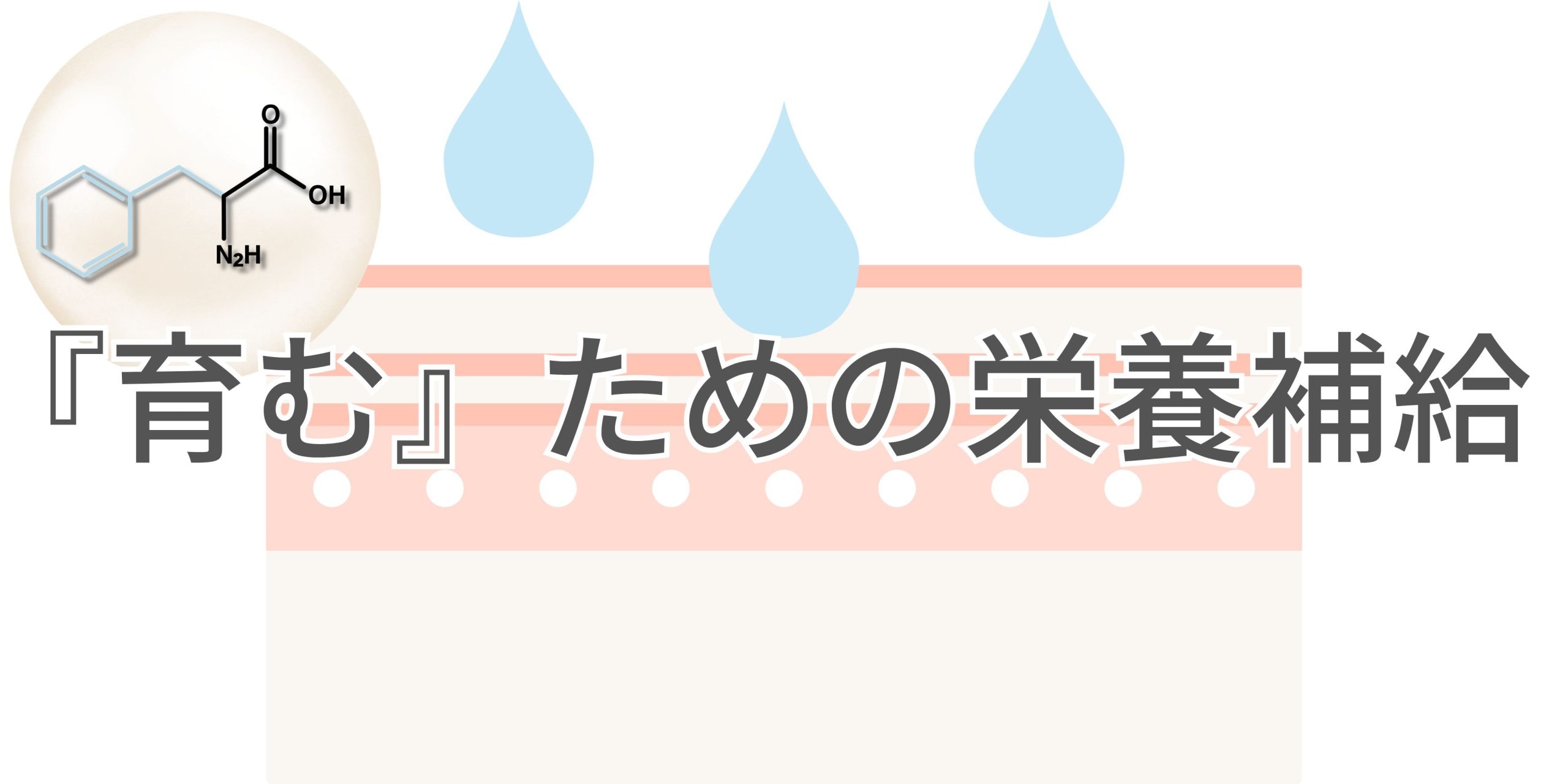 『育む』ための栄養補給