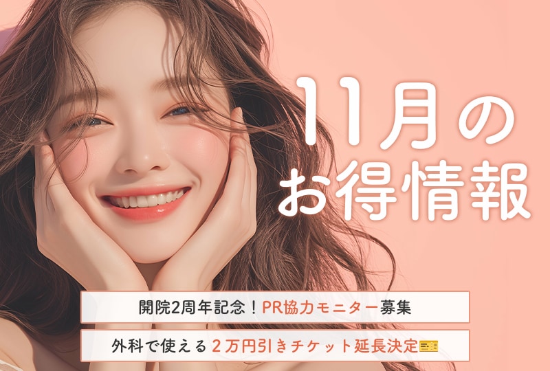 【見逃し厳禁】11月のお得情報まとめ