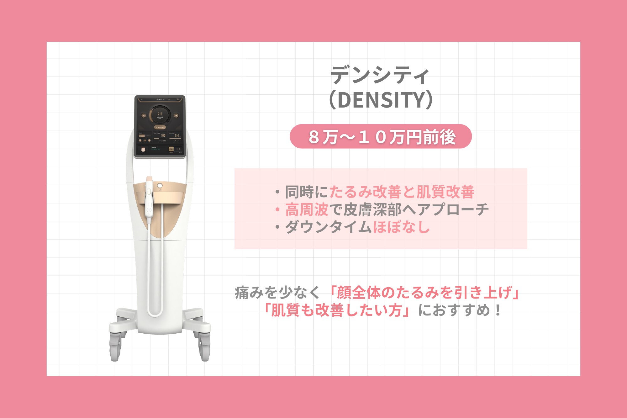 ②デンシティ（DENSITY）
