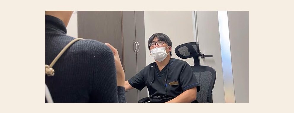 丁寧なカウンセリング