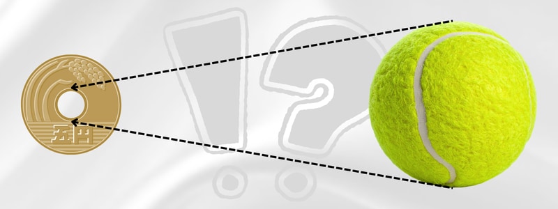 ①サイズが「隙間」に対して大きすぎる