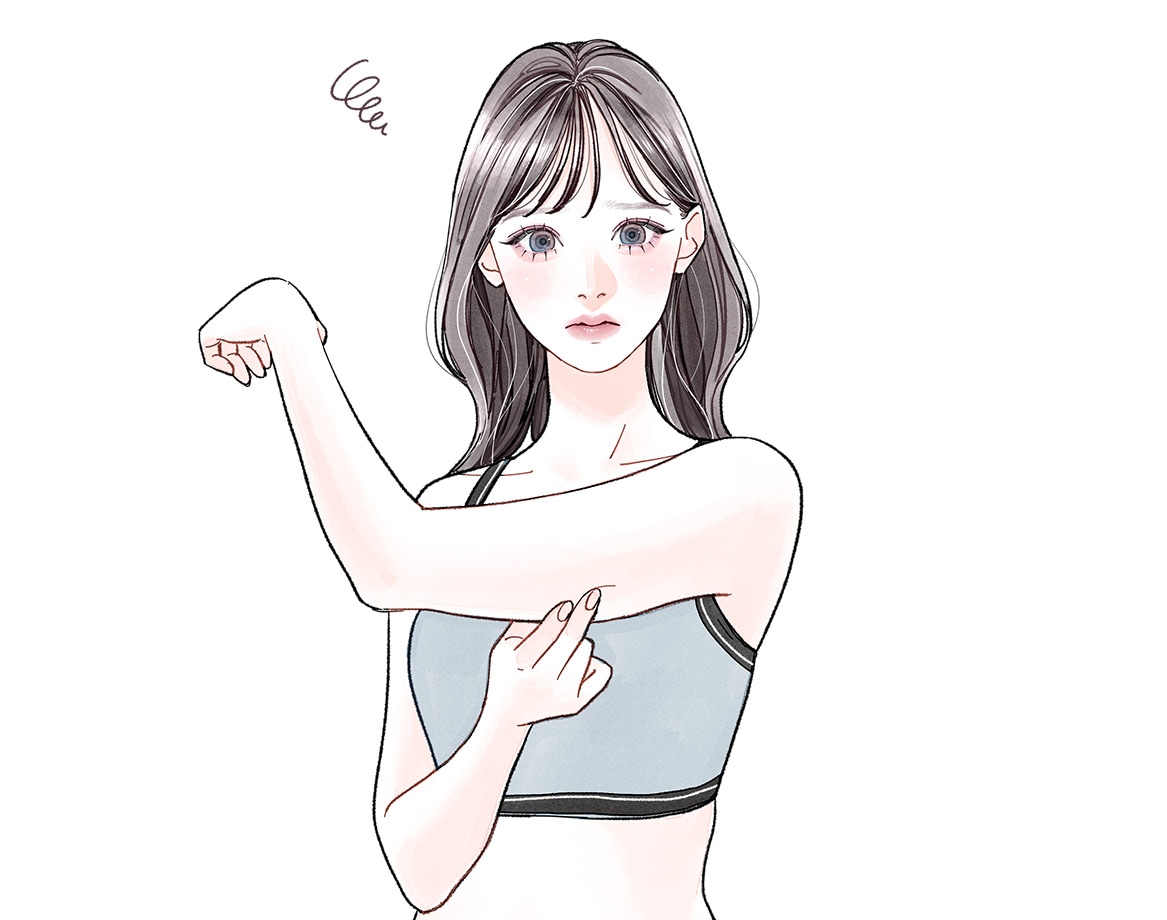 20代　パンパンな「皮下脂肪型」