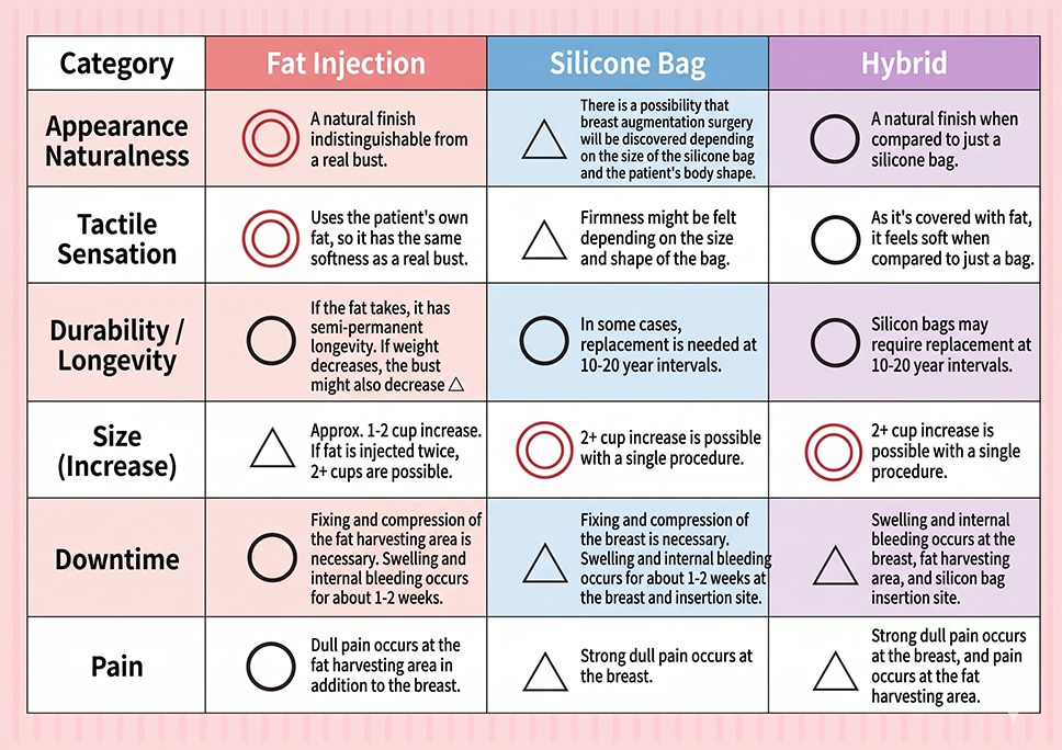 Quick Reference Guide to Breast Augmentation Types